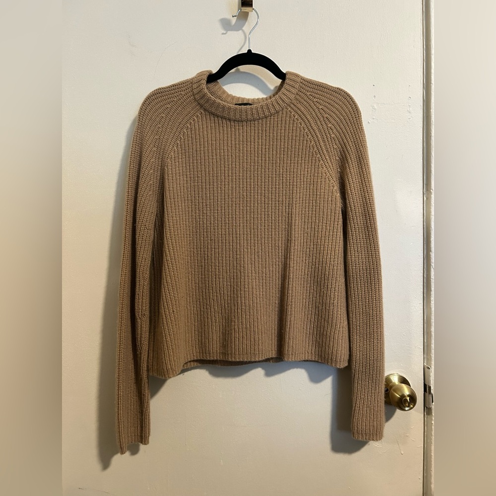 JENNI KAYNE Cashmere Fisherman- CAMEL